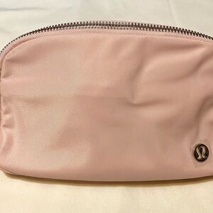 $49 NWT Lululemon Everywhere Belt Bag 1L Wordmark Pink Mist LU9BHGS